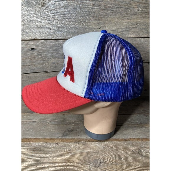 USA Snapback Trucker Hat Red White Blue OTTO Embroidered Team USA Olympics NWOT - Picture 2 of 9